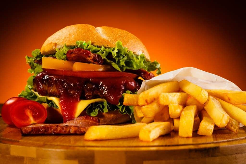 McDo enceinte