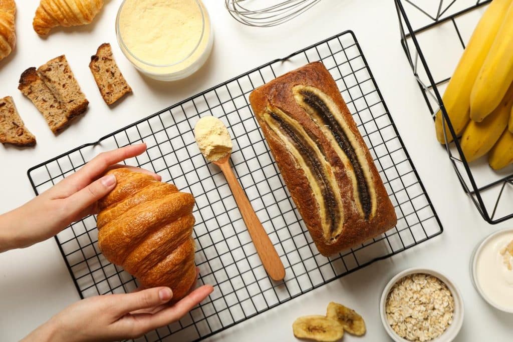 banana bread sans oeuf