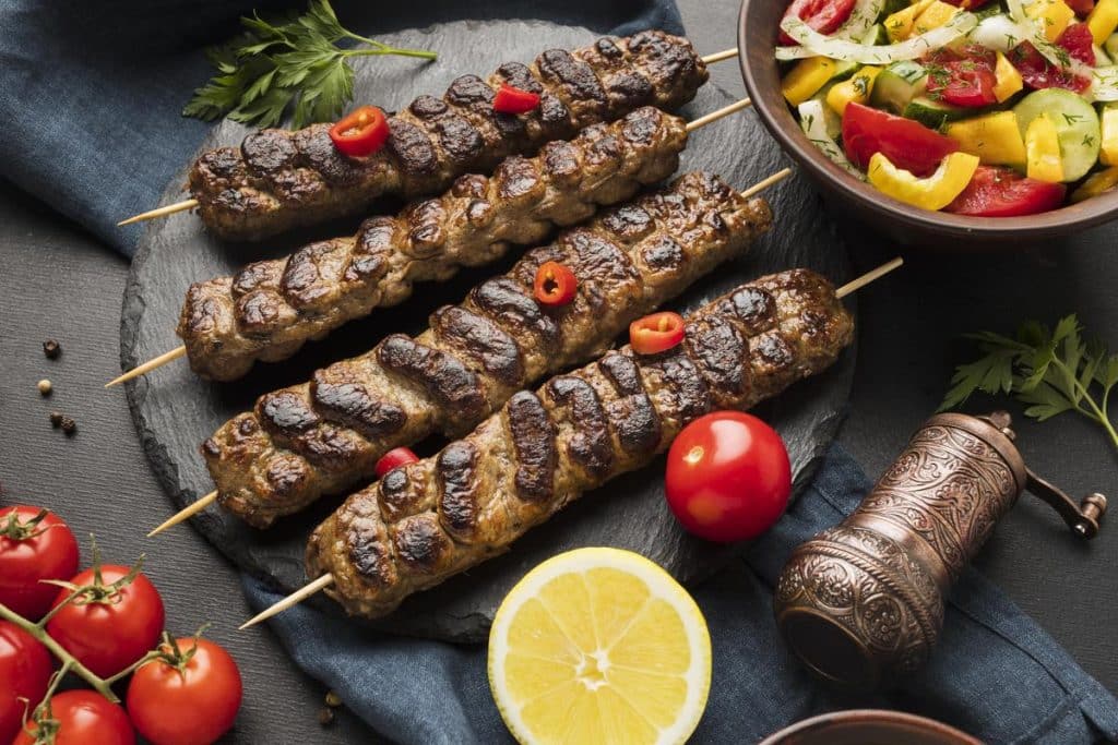 calories kebab