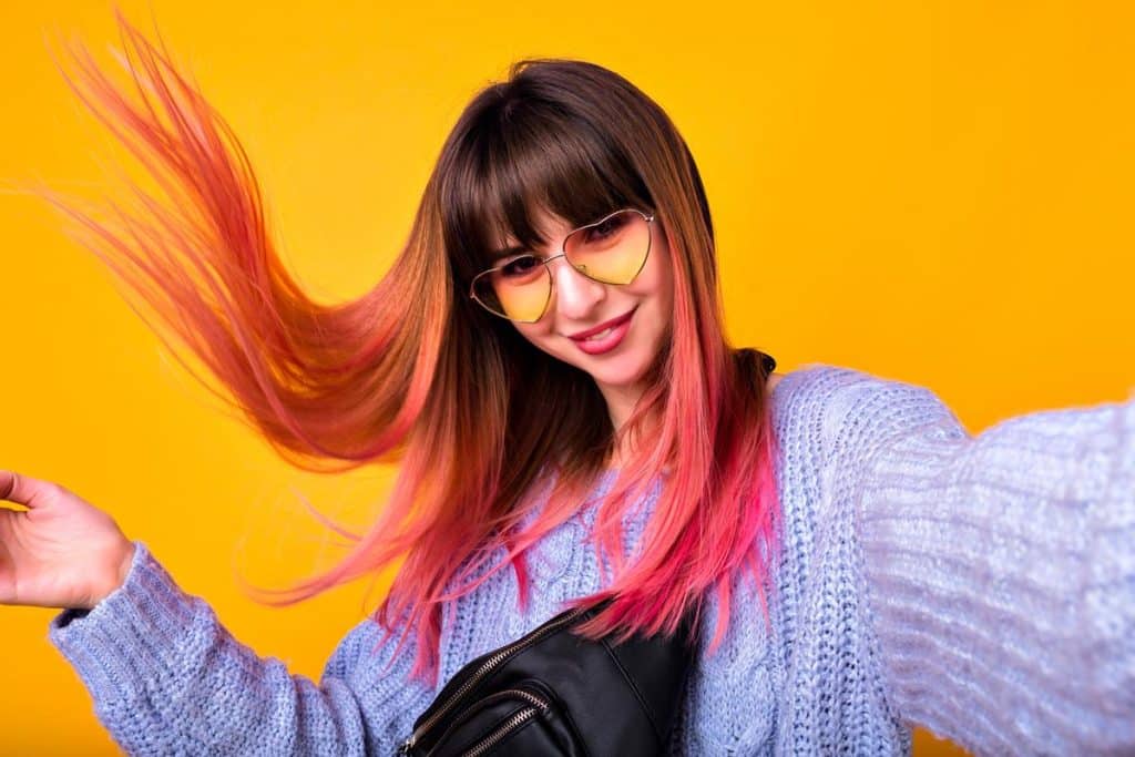 effet bétadine sur cheveux colorés