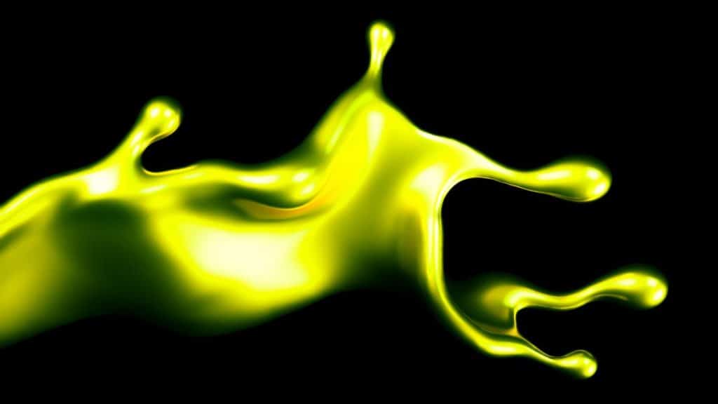 urine fluorescent