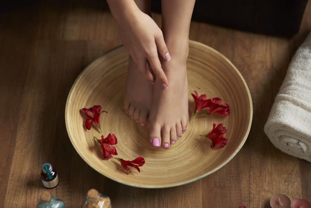 bain de pied bienfaits